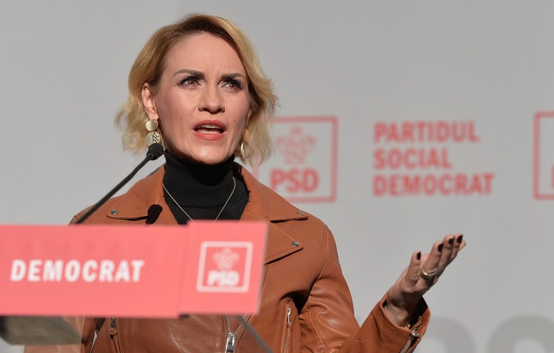Gabriela Firea anunță că PSD va susține în Parlament plafonarea prețurilor la energie la un nivel mult mai redus | Foto: Hepta