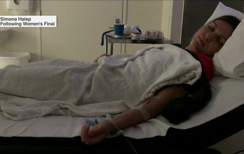 Simona Halep, pe perfuzii, la spital! Care este starea jucătoarei ACUM și ce au spus organizatorii turneului. Acuzele unui medic | FOTO&VIDEO