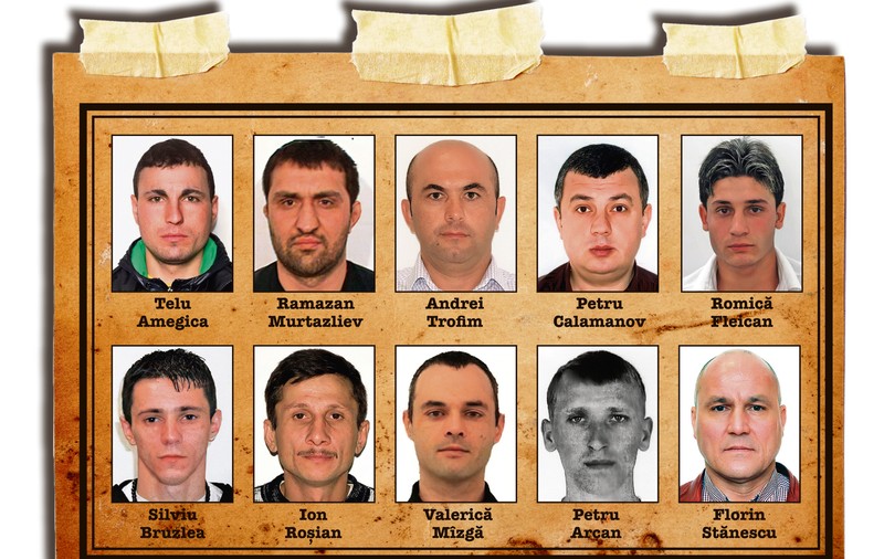 Cei mai periculoși 10 criminali care sunt liberi printre noi. Poliția Română îi caută, cum au reuşit să dispară