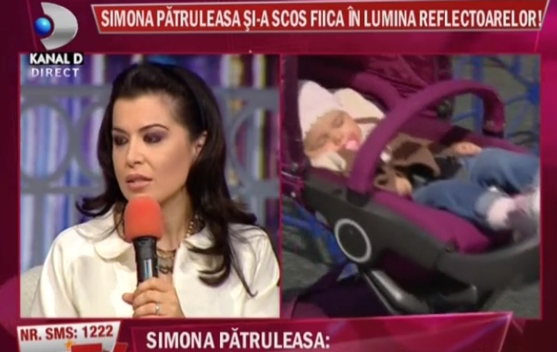 Simona Pătruleasa: "Sunt o mamă exagerată"