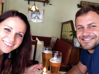 Marcela și Stephan în Weimar 2013