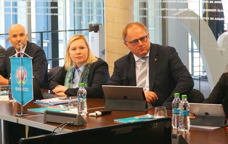 UEFA a verificat la București stadiul pregătirilor pentru EURO 2020. Concluzia: ”Sunteți în grafic”