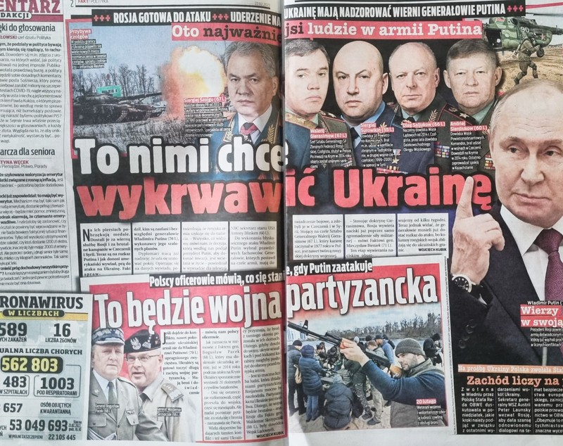 Corespondență din Polonia. „Câți ucraineni mai trebuie să moară pentru ca SUA și UE să introducă sancțiuni dure contra Rusiei?”, titrează ziarul bisericii catolice