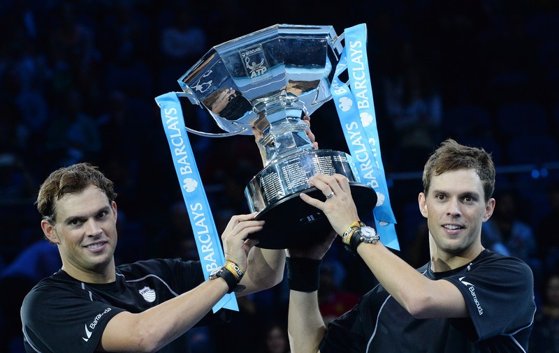 Bob Bryan l-a lovit pe fratele său geamăn în finala Turneului Campionilor!