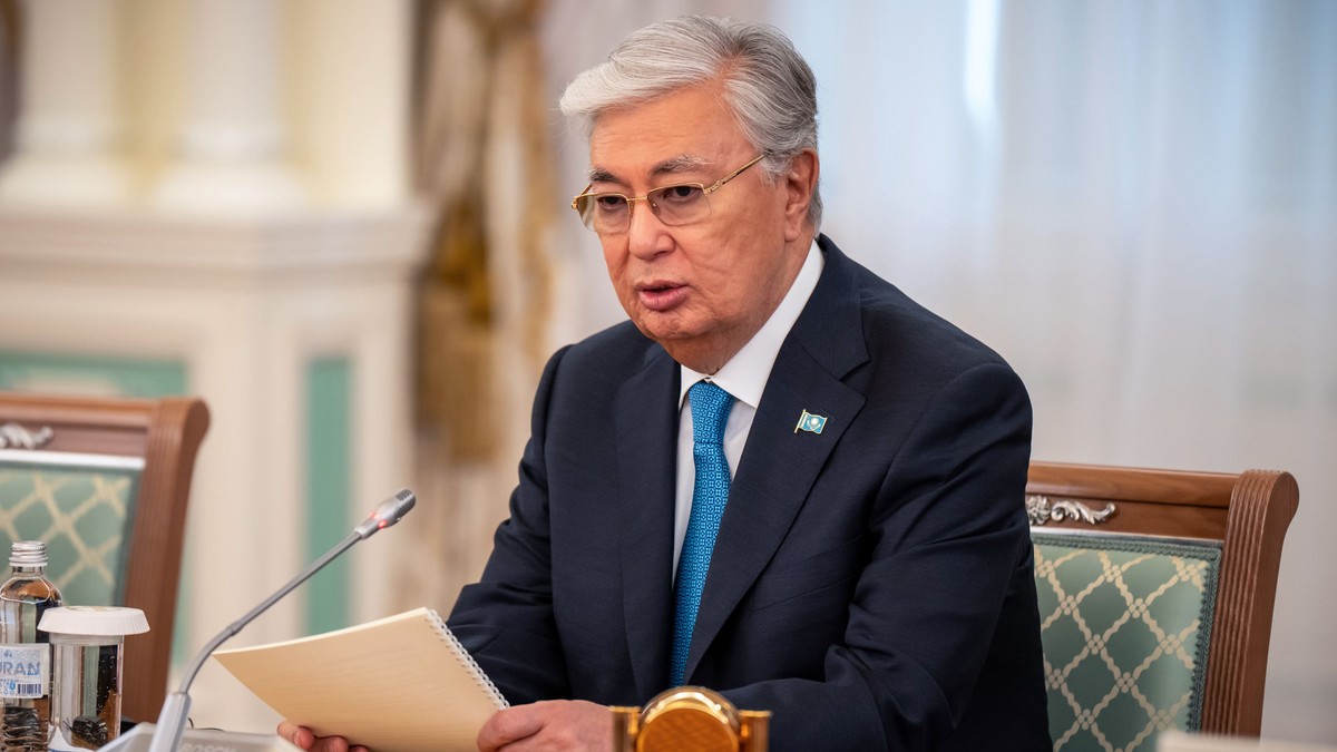 Liderul kazah Kasîm-Jomart Tokaev Foto: Profimedia