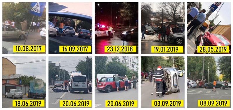 Fotografii ale accidentelor din 2017-2019, strânse de cititorii Libertatea
