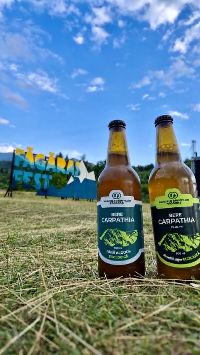 Beri Pardon Carpathia cu și fără alcool. Foto: Pardon Brewery