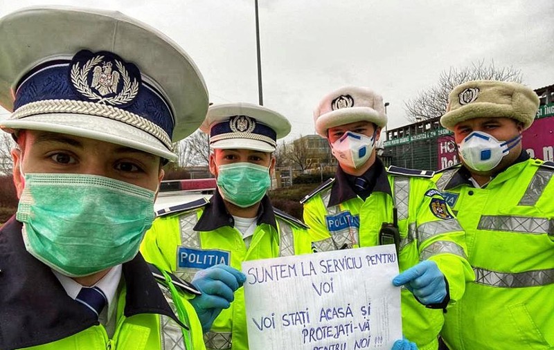 „Noi suntem la spital pentru voi, voi rămâneți acasă pentru noi!”