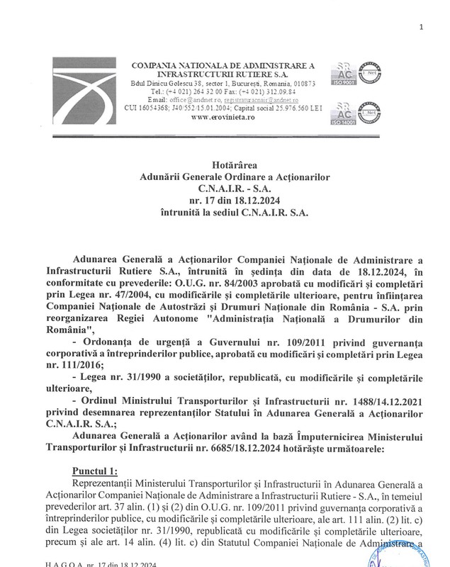 Sorin Grindeanu, darnic cu subalternii: administratorilor CNAIR li s-a mărit leafa la 27.000 de lei. Ce averi au membrii Consiliului de Administrație