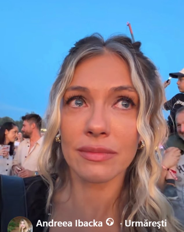 Andreea Ibacka, în lacrimi la un concert susținut de artistul Teddy Swims. Fosta soție a lui Cabral a plâns în mijlocul mulțimii
