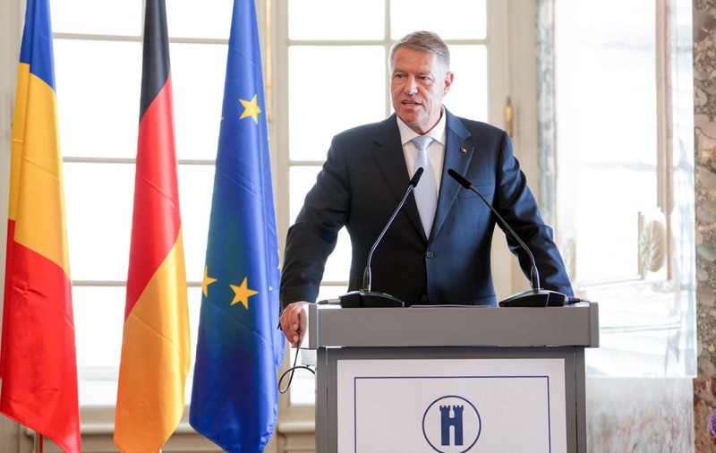 Klaus Iohannis a transmis în discursul de la Premiul Civic German că speră ca România să adere la Schengen în acest an
