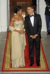 Soții Obama în 2009