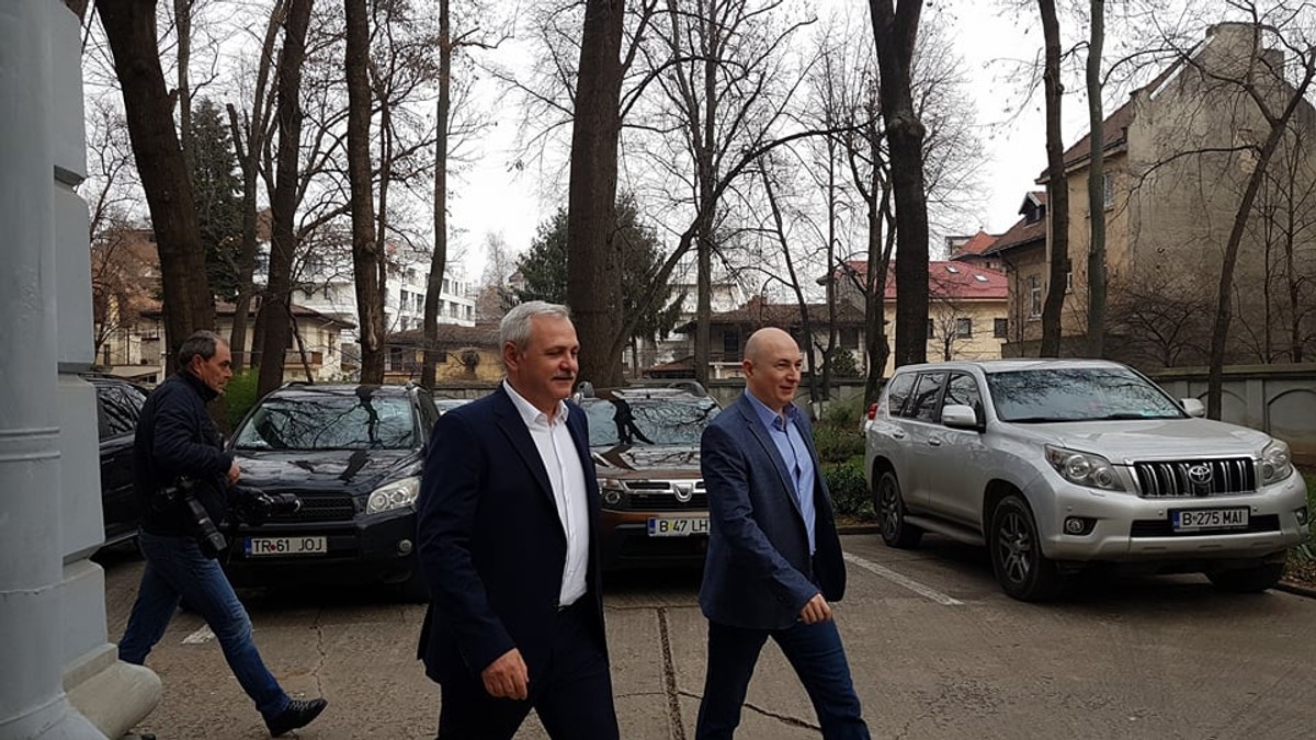 Codrin Ștefănescu și Liviu Dragnea