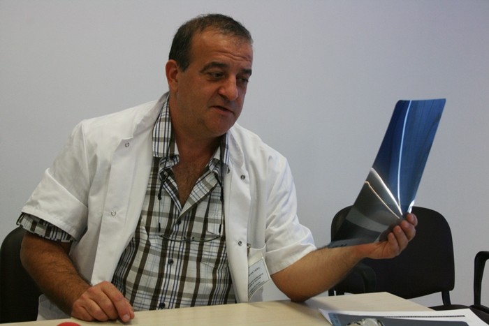 Medicul Ciprian Vâjeu. Foto: Opinia Timișoarei