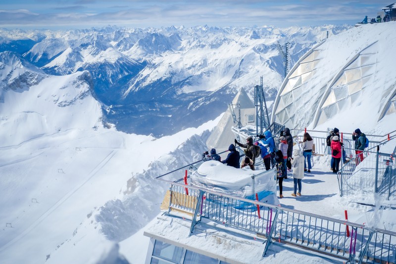 Zugspitze - cele mai bune stațiuni pentru schi