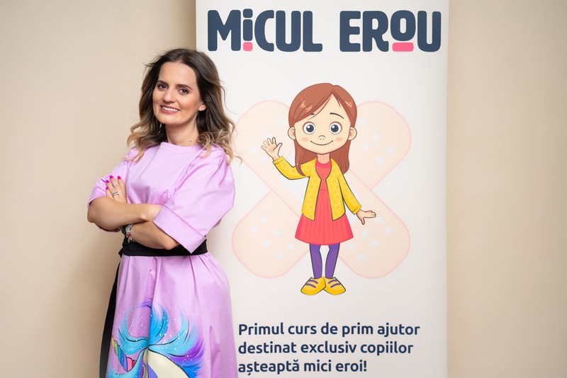 Loredana Neghină, fondatoarea „Micul Erou”