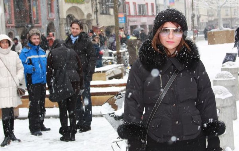 După 10 ani, Giulia a facut sărbătorile în familie, în Austria