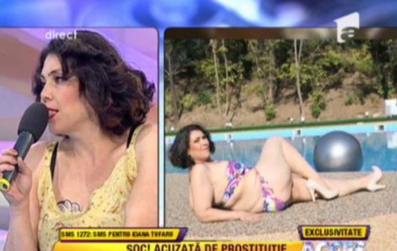 Ioana Tufar: "La mine în casă NU SE PRACTICĂ PROSTITUŢIA!"