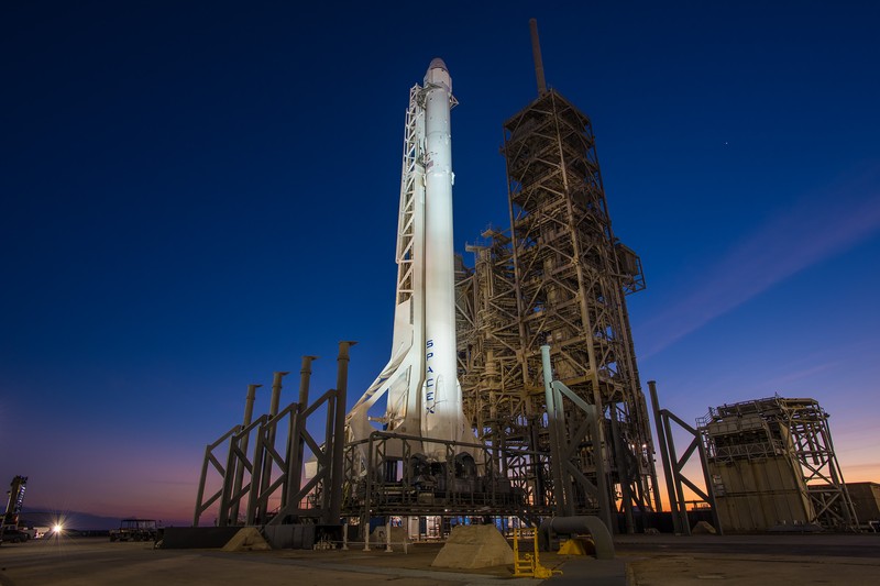 Racheta Falcon 9, lansată din Florida