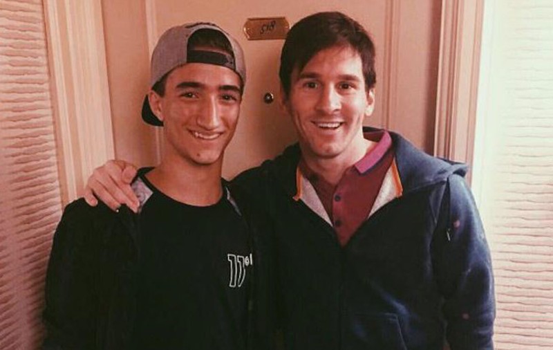 Fiul lui Mourinho a ”trădat”: s-a fotografiat cu idolul său, Leo Messi!