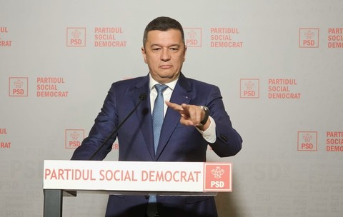 Sorin Grindeanu a fost ales în noiembrie 2025 președinte „plin” al PSD, după 6 luni în care a fost interimar în urma demisiei lui Marcel Ciolacu. Foto: Cristian Otopeanu / Libertatea
