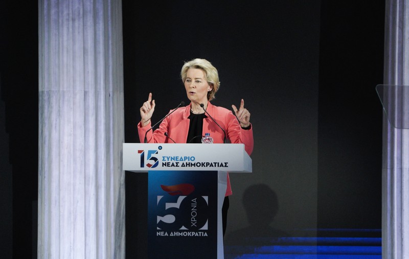 Ursula von der Leyen avertizează, la Atena, despre pericolul extremiștilor: „Prietenii lui Putin vor să ne distrugă Europa"