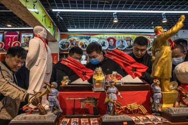 Turiști chinezi în Jinggangshan, o importantă destinație | FOTO: EPA