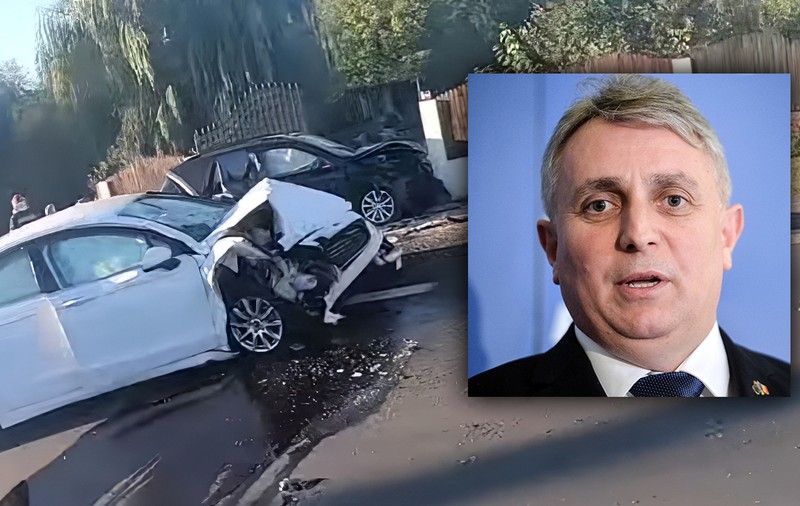 Lucian Bode, primele explicații despre accidentul cu mașina oficială. “Nu aveam niciun motiv să ne grăbim”
