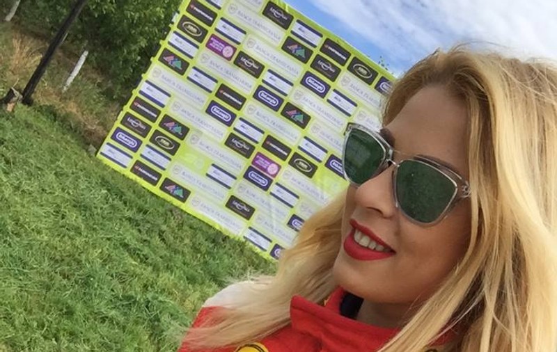 Ce bine a arătat Roxana Nemeș ca și copilot! Fotografii inedite!