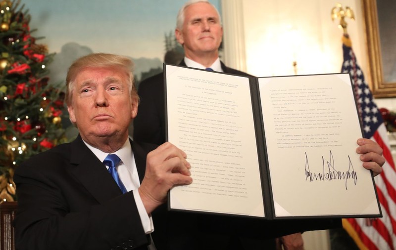 Donald Trump, suspect că a suferit un AVC în timpul discursului referitor la Ierusalim