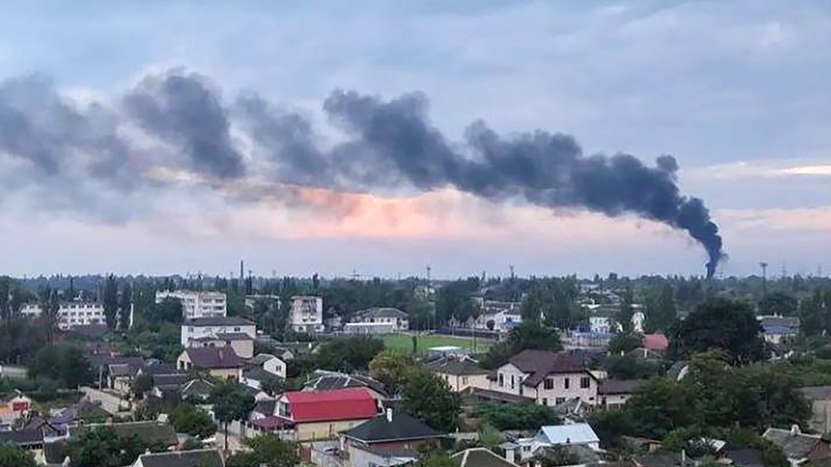 Explozii Crimea, 16 august Foto: Profimedia