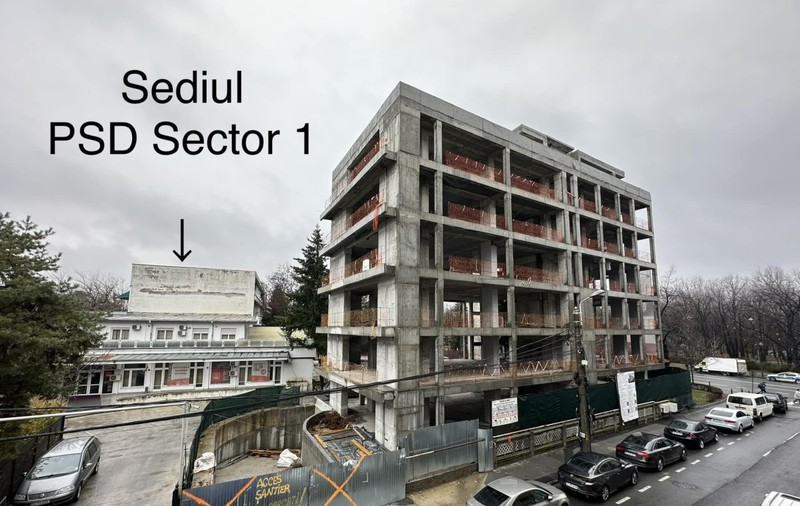 Clotilde Armand a cerut suspendarea autorizaţiei de construire a blocului din curtea PSD Sector 1