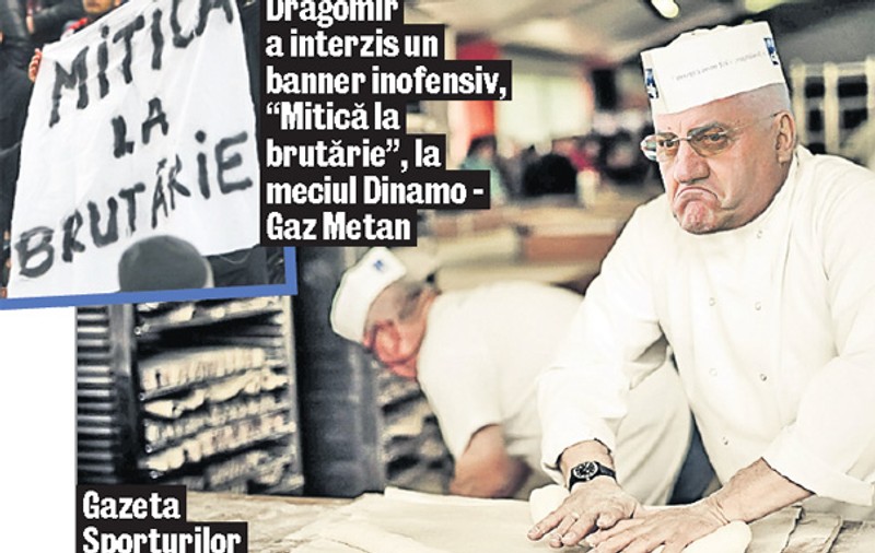 'O să stau în galerie!' Aceasta e replica lui Dumitru Dragomir pentru contestatarii care îl trimit la brutărie
