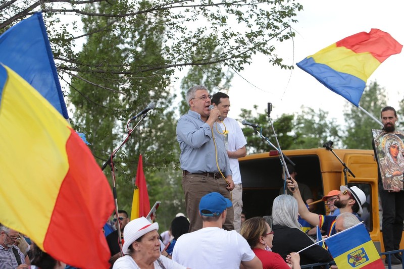 Protest al coronascepticilor, pe 8 iunie | FOTO: Dumitru Angelescu/ Libertatea