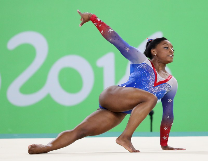 Gimnasta Simone Biles / Foto: EPA