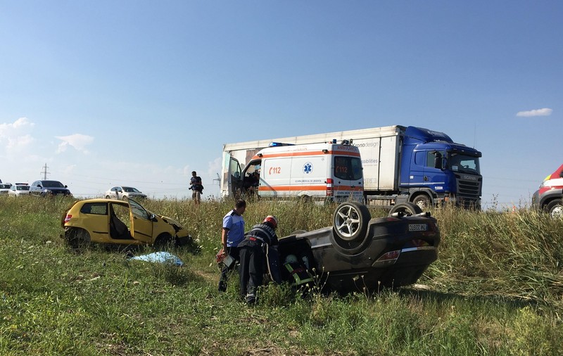 Tragedie pe șoseaua de centură a Timișoarei. Doi oameni au murit și alți patru au fost răniți