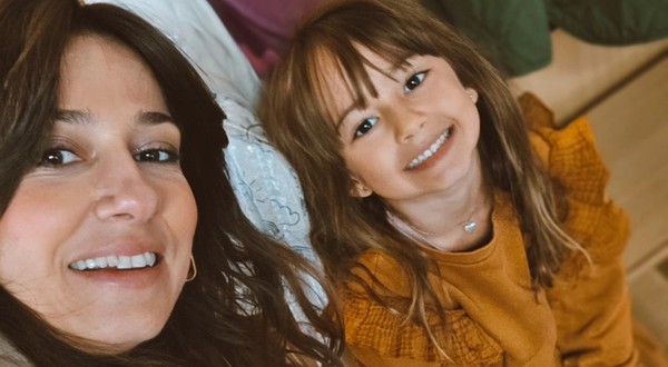 Dana Rogoz și fiica ei, Lia