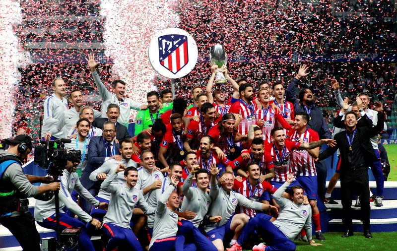 Diego Simeone a devenit antrenorul cu cele mai multe trofee din istoria lui Atletico Madrid