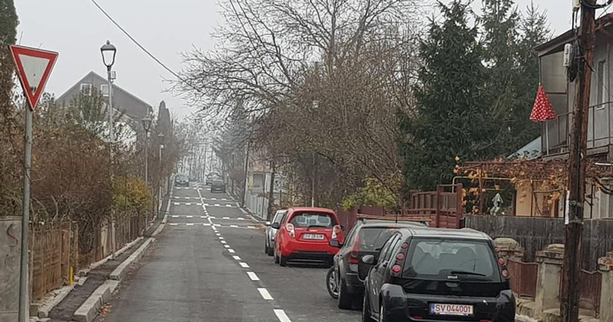 "Dorel" din Suceava a făcut treceri de pietoni în dreptul fiecărei case