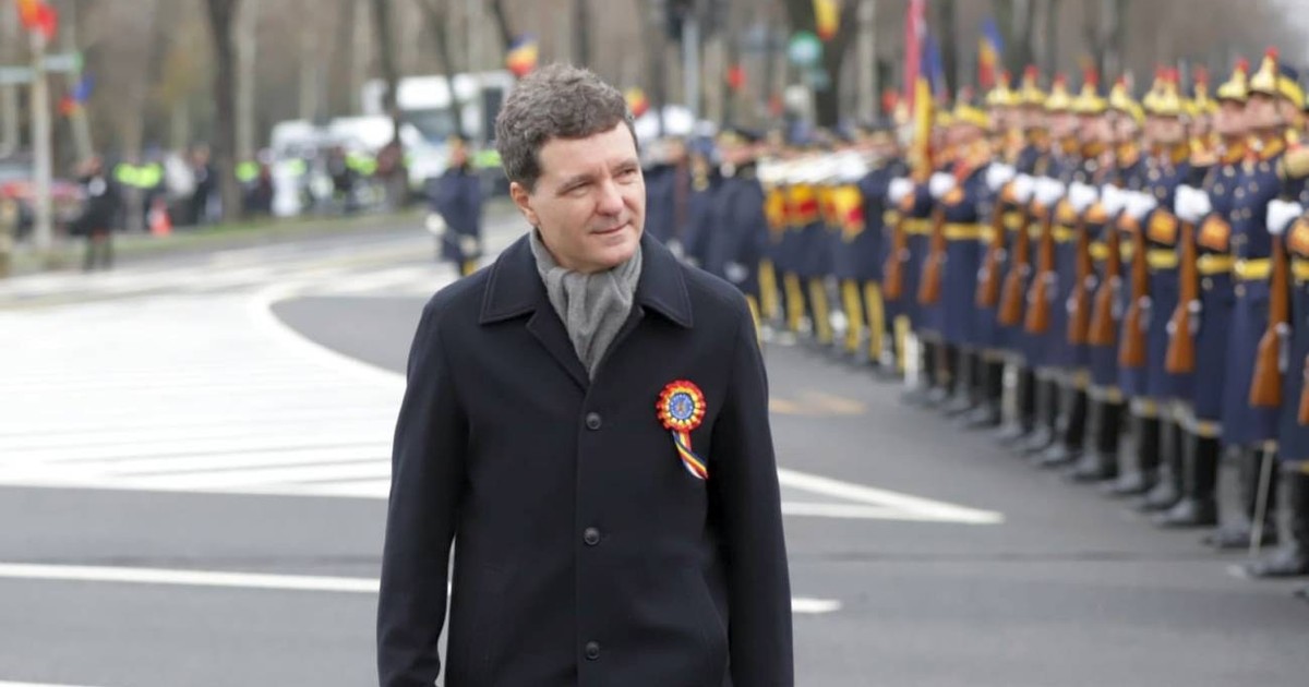 Nicușor Dan la Arcul de Triumf, pe 1 Decembrie 2025