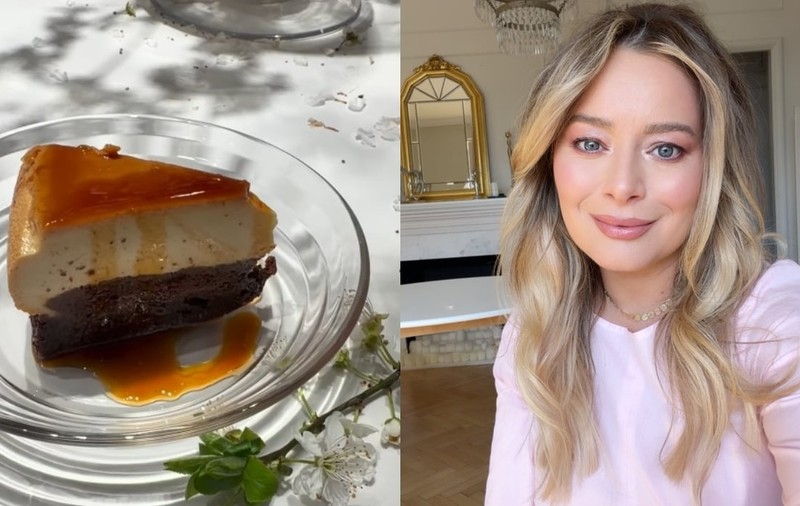 Prăjitura cu care Laura Cosoi și-a impresionat familia. Rețeta pentru cremă de zahăr ars cu blat de cacao
