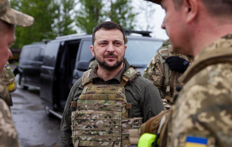 Volodimir Zelenski: „În Donbas este adunată puterea maximă de luptă a armatei ruse”