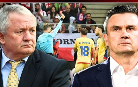 „Nu suntem proști!” Cristi Balaj îl contrează pe Adrian Porumboiu: „Lewandowski cade cu întârziere, iar arbitrul e mascat de Drăgușin, nu avea cum să vadă împingerea și intensitatea”