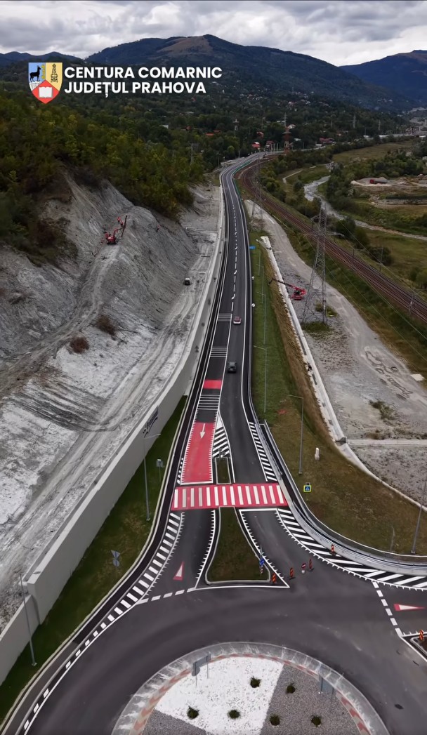Centura Comarnic. Sursa foto: captură video Facebook / Virgiliu-Daniel Nanu