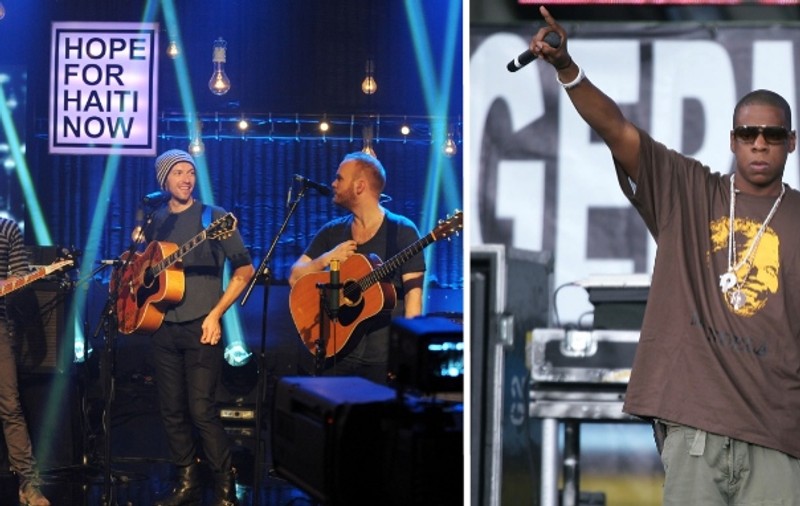 Coldplay şi Jay Z vor concerta de Revelion pentru 1 milion de dolari 