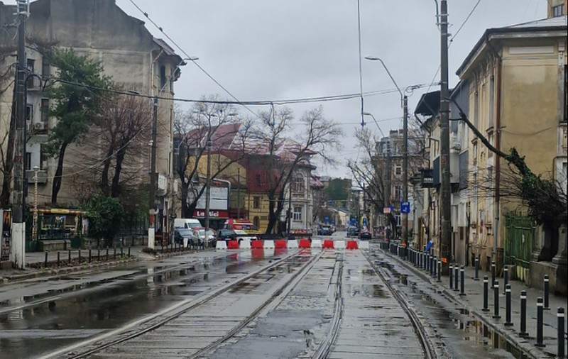 Restricții de trafic în București pentru lucrări de modernizare a liniei de tramvai. Zonele care vor fi închise complet circulației