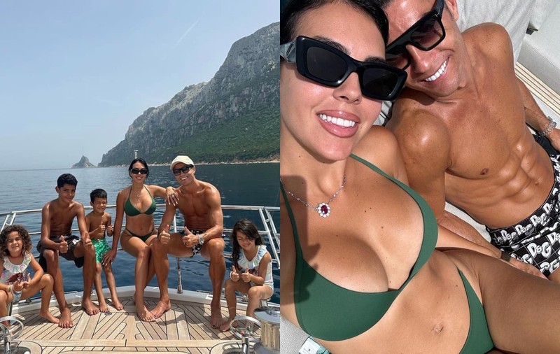 Georgina Rodriguez, apariție provocatoare în costum de baie. Iubita lui Cristiano Ronaldo se relaxează pe iaht