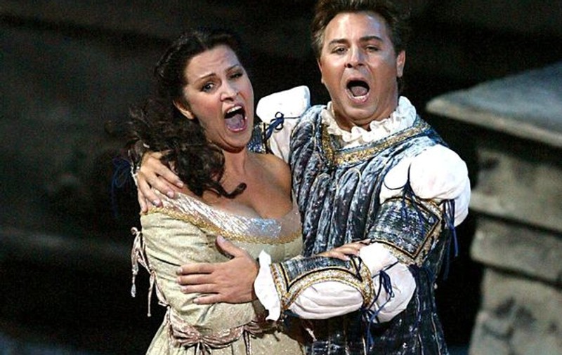Angela Gheorghiu s-a împăcat cu tenorul Roberto Alagna