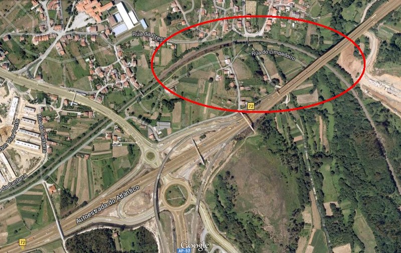 TRAGEDIE IN SPANIA | Aici este curba în care a deraiat trenul din Spania! 