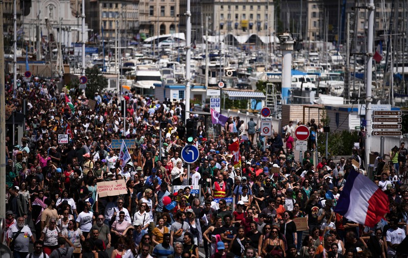Proteste masive în Franța, împotriva extremei drepte. „Suntem potenţial într-un moment de cotitură pentru democraţie”